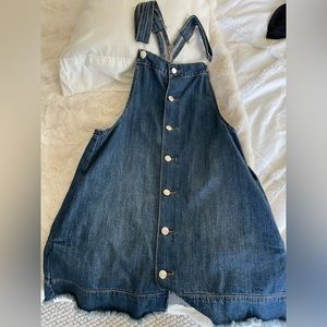 American Eagle Denim romper skirt